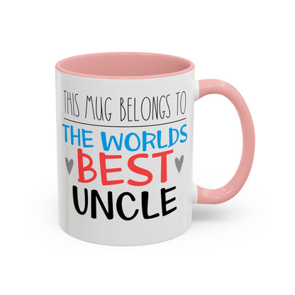 This Mug Belongs To The Worlds Best Uncle Mug