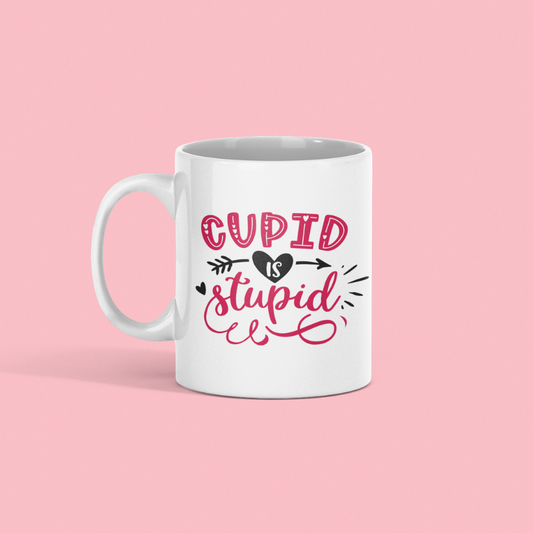 Cupid Is Stupid Mug