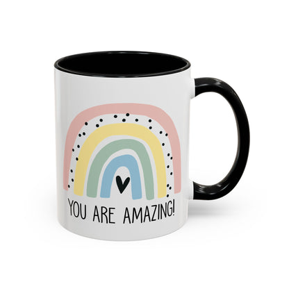 You Are Amazing Rainbow Mug