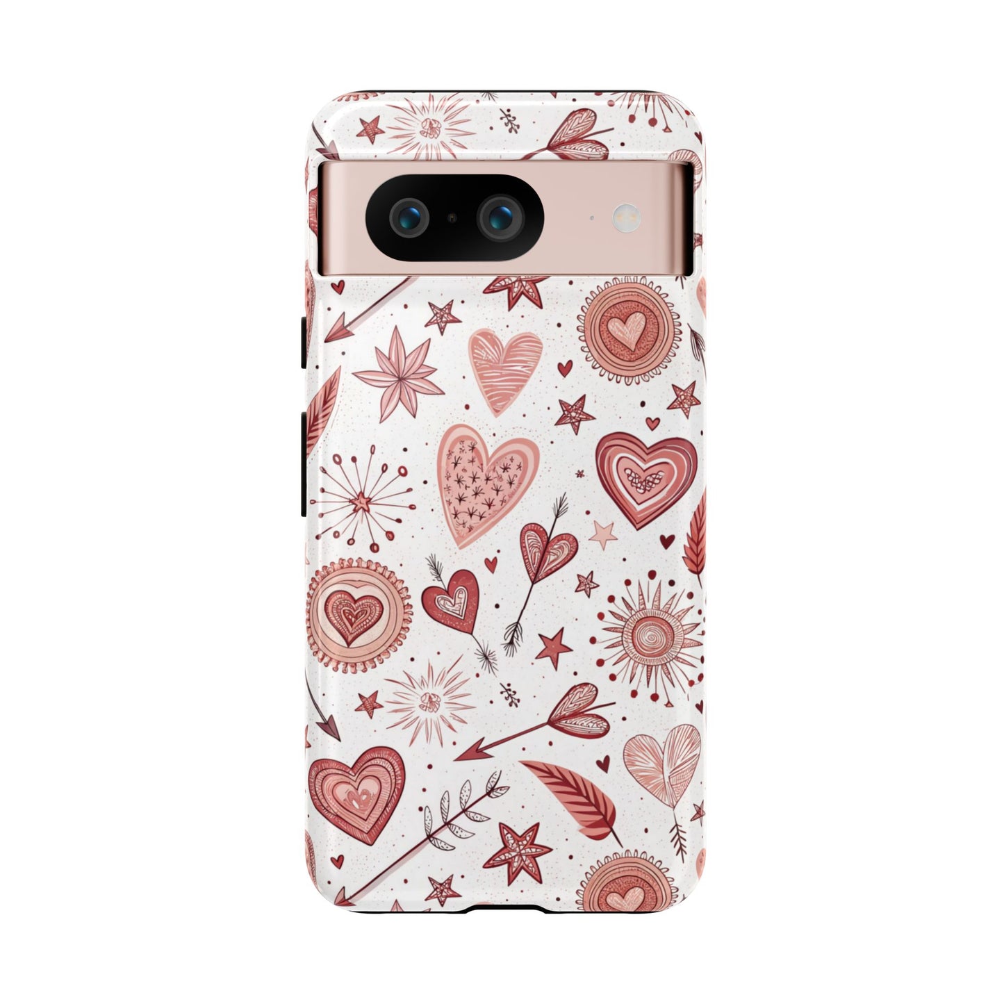 Doodle My Heart Phone Case