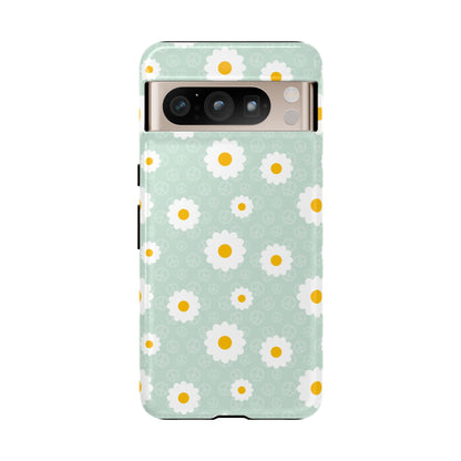 Make Peace, Pick Daisies Phone Case