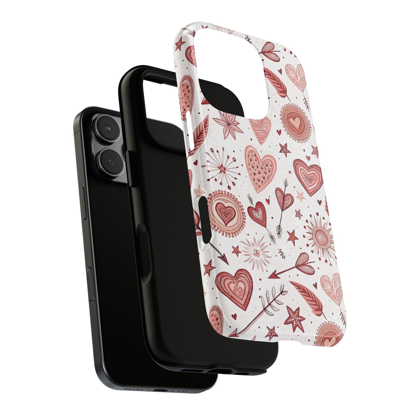 Doodle My Heart Phone Case