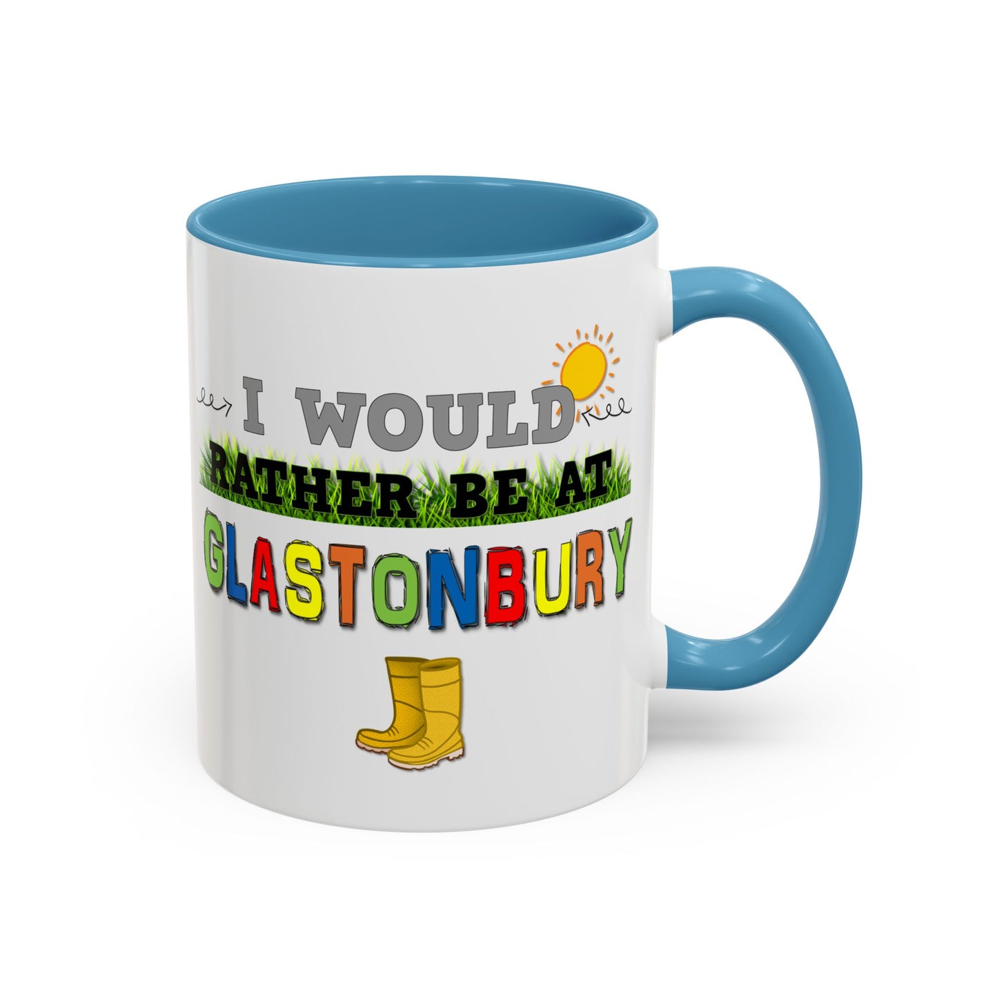 I Would Rather Be At Glastonbury Mug