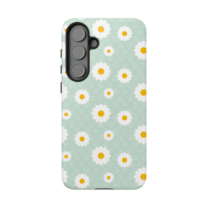 Make Peace, Pick Daisies Phone Case