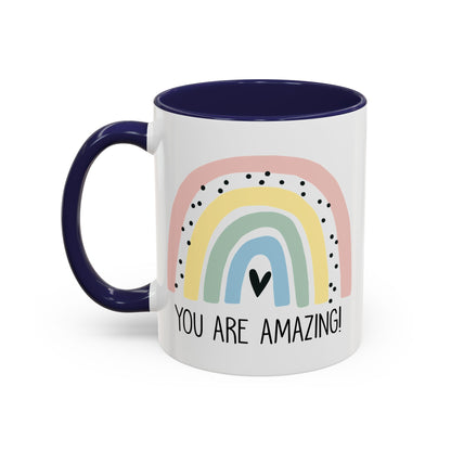 You Are Amazing Rainbow Mug