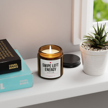 Swipe Left Energy Scented Soy Candle