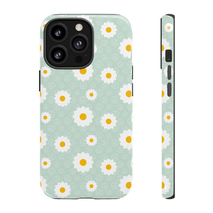 Make Peace, Pick Daisies Phone Case