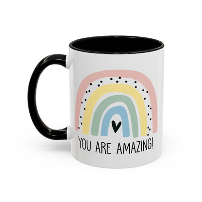 You Are Amazing Rainbow Mug