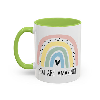 You Are Amazing Rainbow Mug