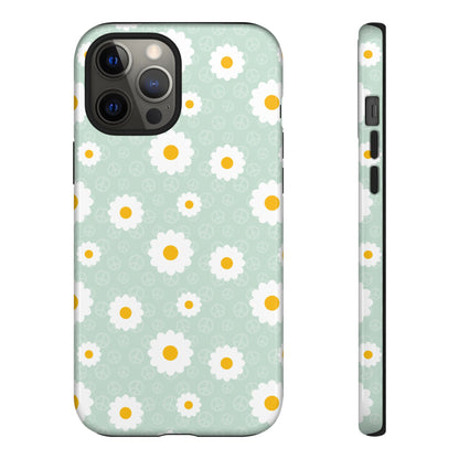 Make Peace, Pick Daisies Phone Case