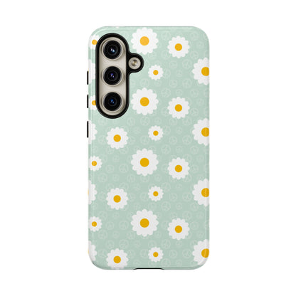 Make Peace, Pick Daisies Phone Case