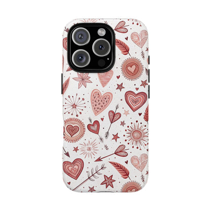 Doodle My Heart Phone Case