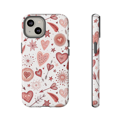 Doodle My Heart Phone Case