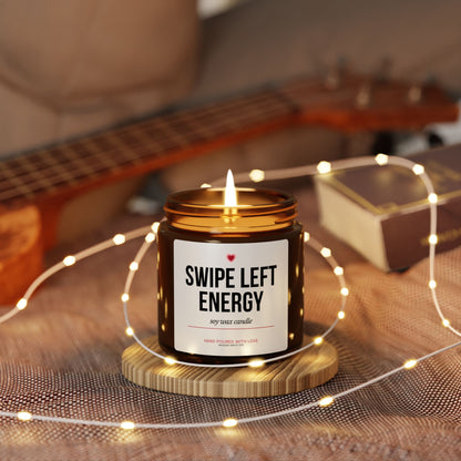 Swipe Left Energy Scented Soy Candle