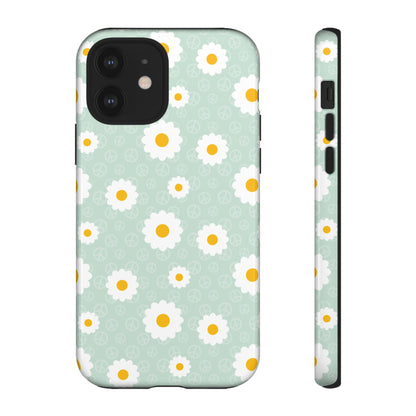 Make Peace, Pick Daisies Phone Case