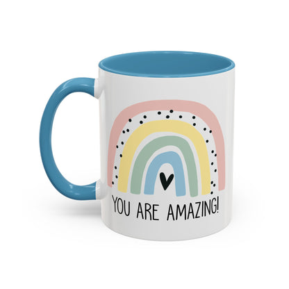 You Are Amazing Rainbow Mug