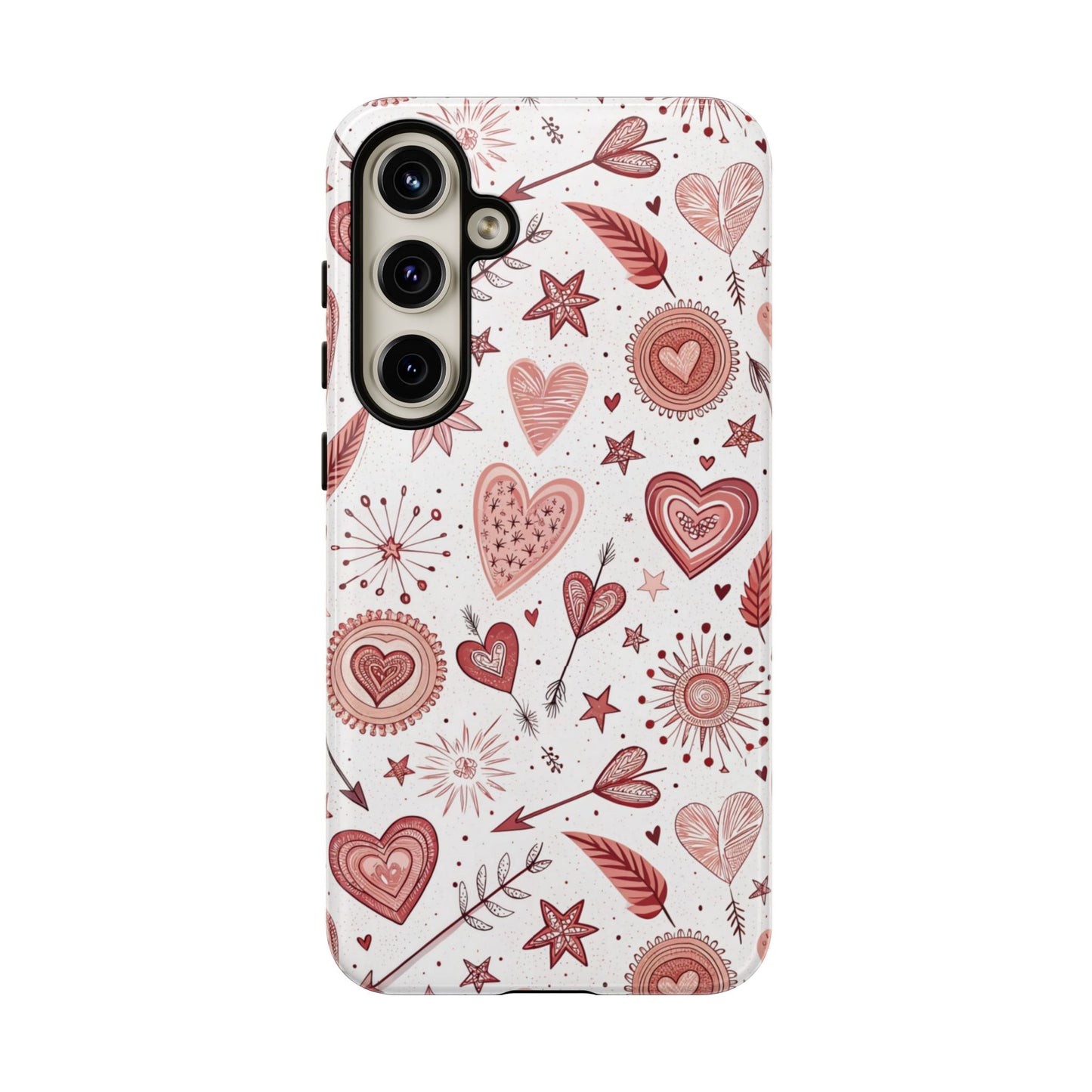 Doodle My Heart Phone Case