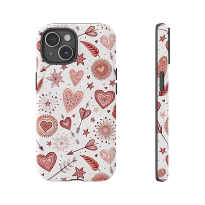 Doodle My Heart Phone Case