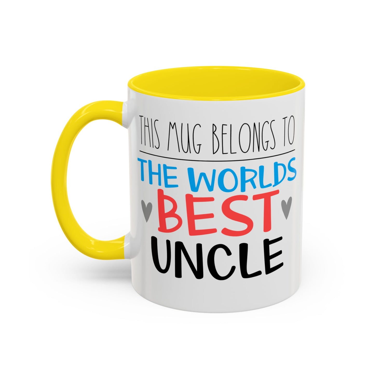 This Mug Belongs To The Worlds Best Uncle Mug