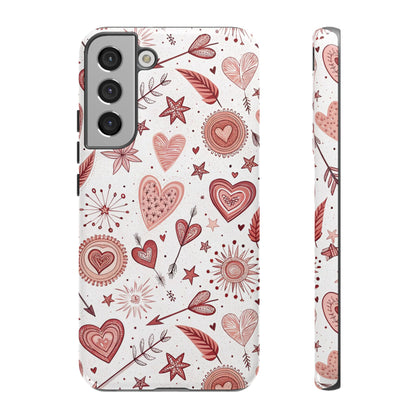 Doodle My Heart Phone Case