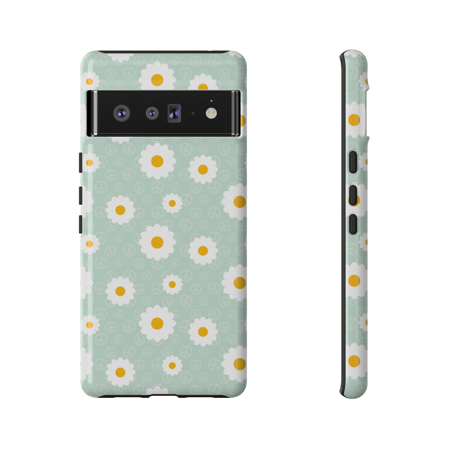 Make Peace, Pick Daisies Phone Case