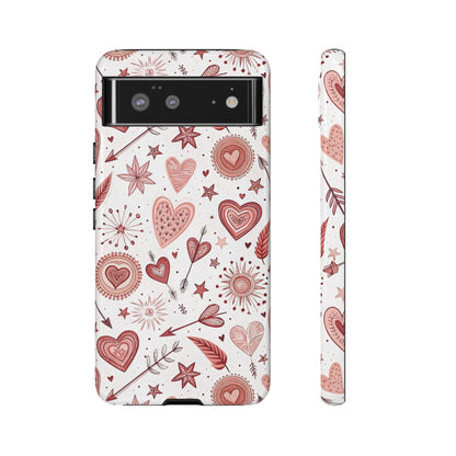 Doodle My Heart Phone Case