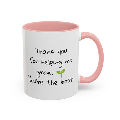 Thank You Teacher Welly Mug