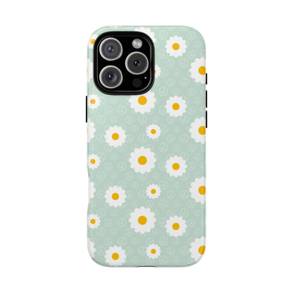 Make Peace, Pick Daisies Phone Case