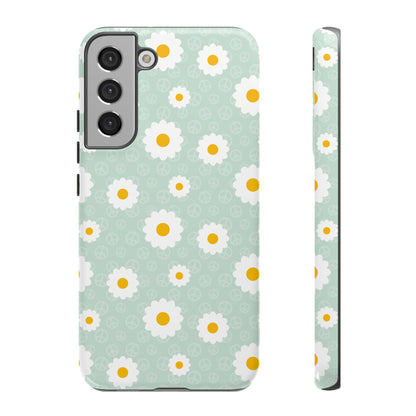 Make Peace, Pick Daisies Phone Case