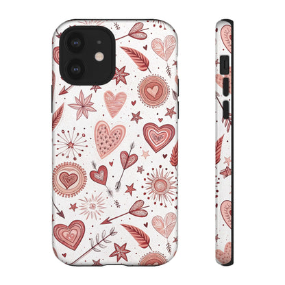 Doodle My Heart Phone Case