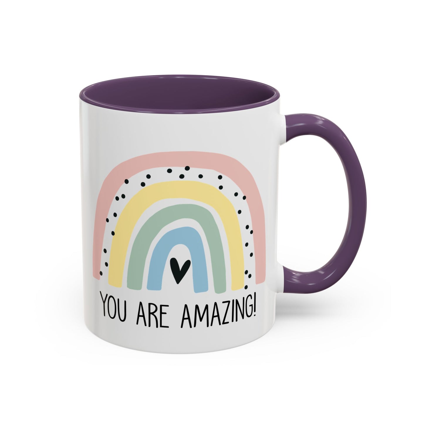 You Are Amazing Rainbow Mug