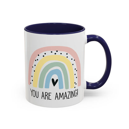 You Are Amazing Rainbow Mug