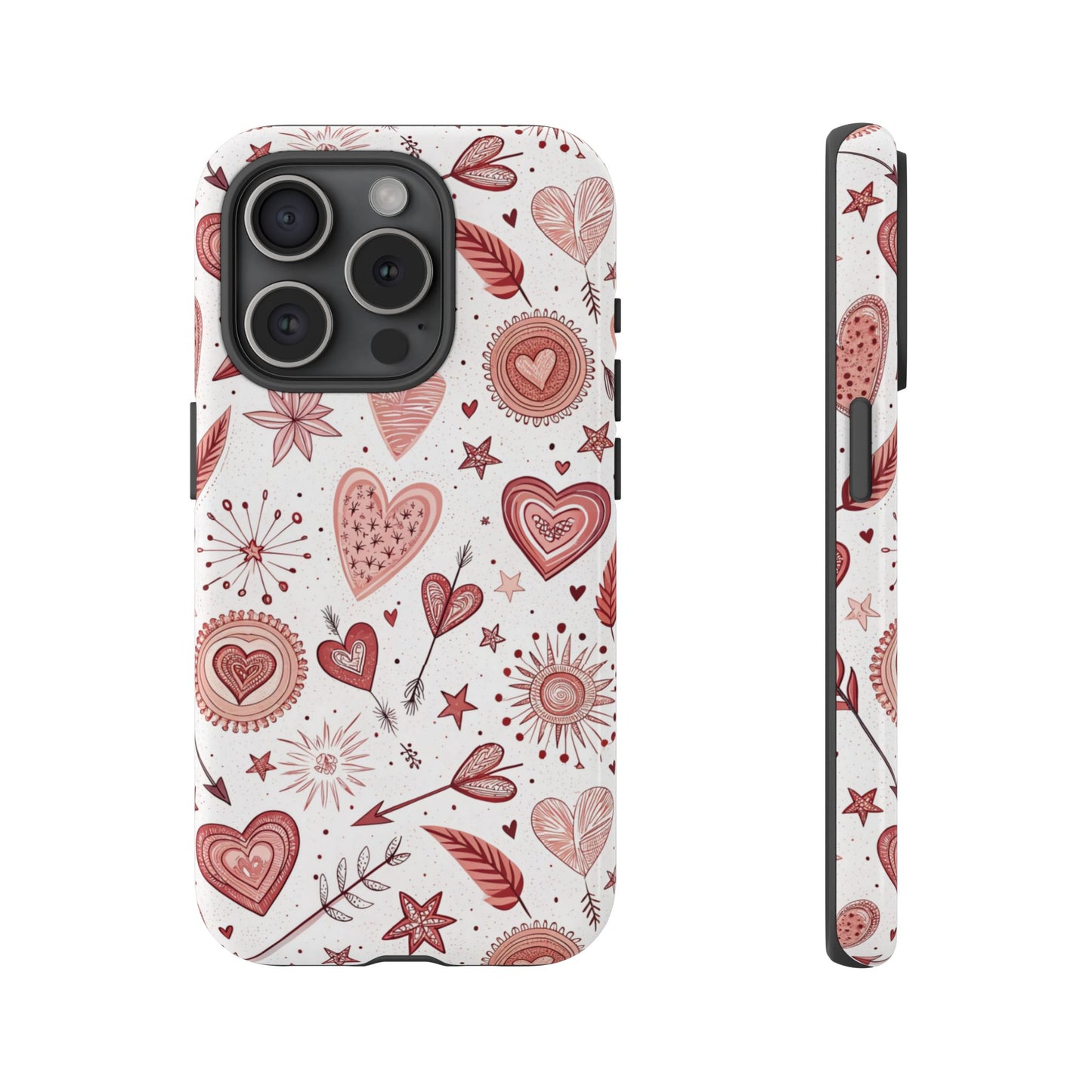 Doodle My Heart Phone Case