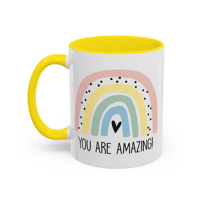 You Are Amazing Rainbow Mug