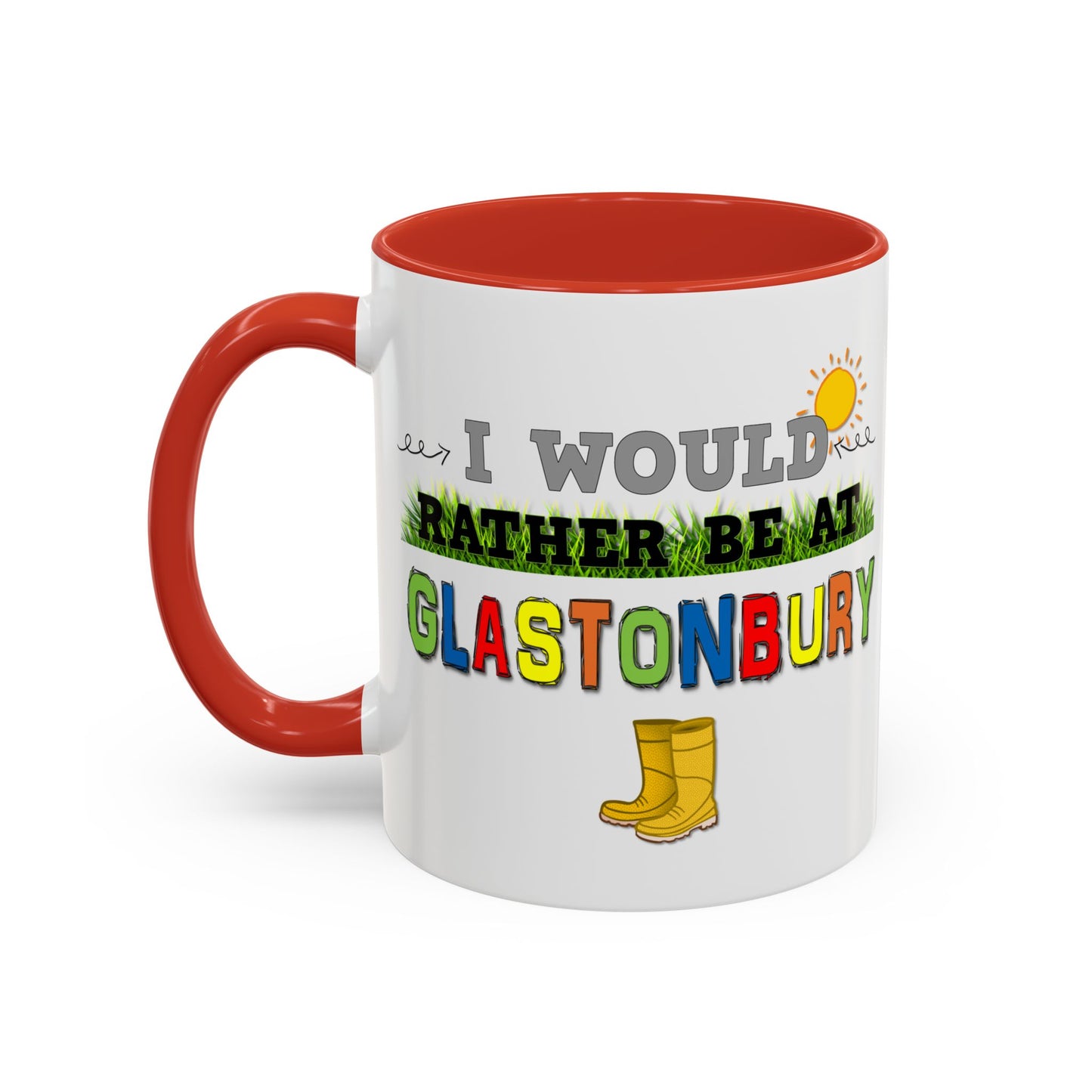 I Would Rather Be At Glastonbury Mug