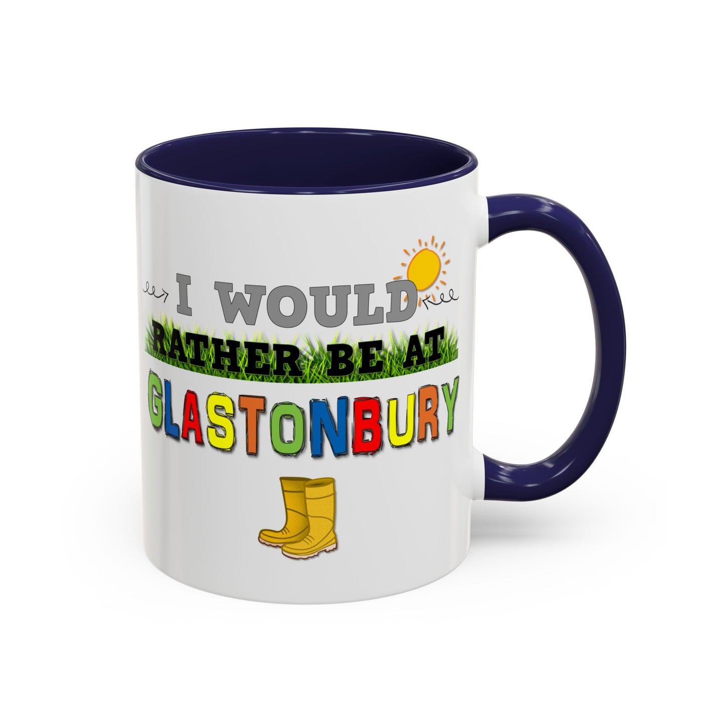 I Would Rather Be At Glastonbury Mug