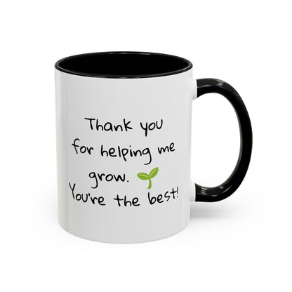 Thank You Teacher Welly Mug