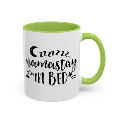 Namastay In Bed Mug