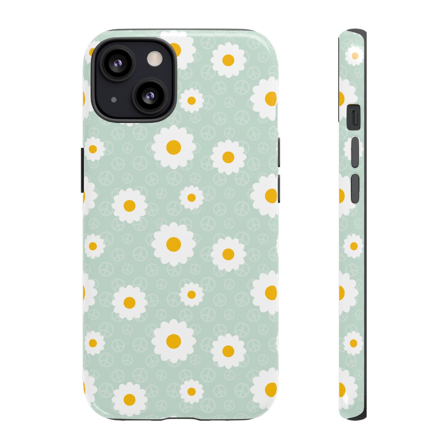 Make Peace, Pick Daisies Phone Case