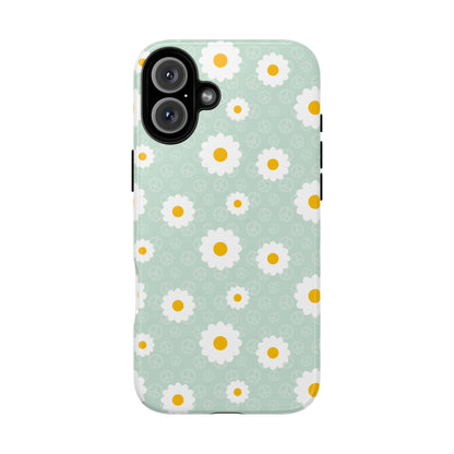 Make Peace, Pick Daisies Phone Case