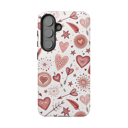 Doodle My Heart Phone Case