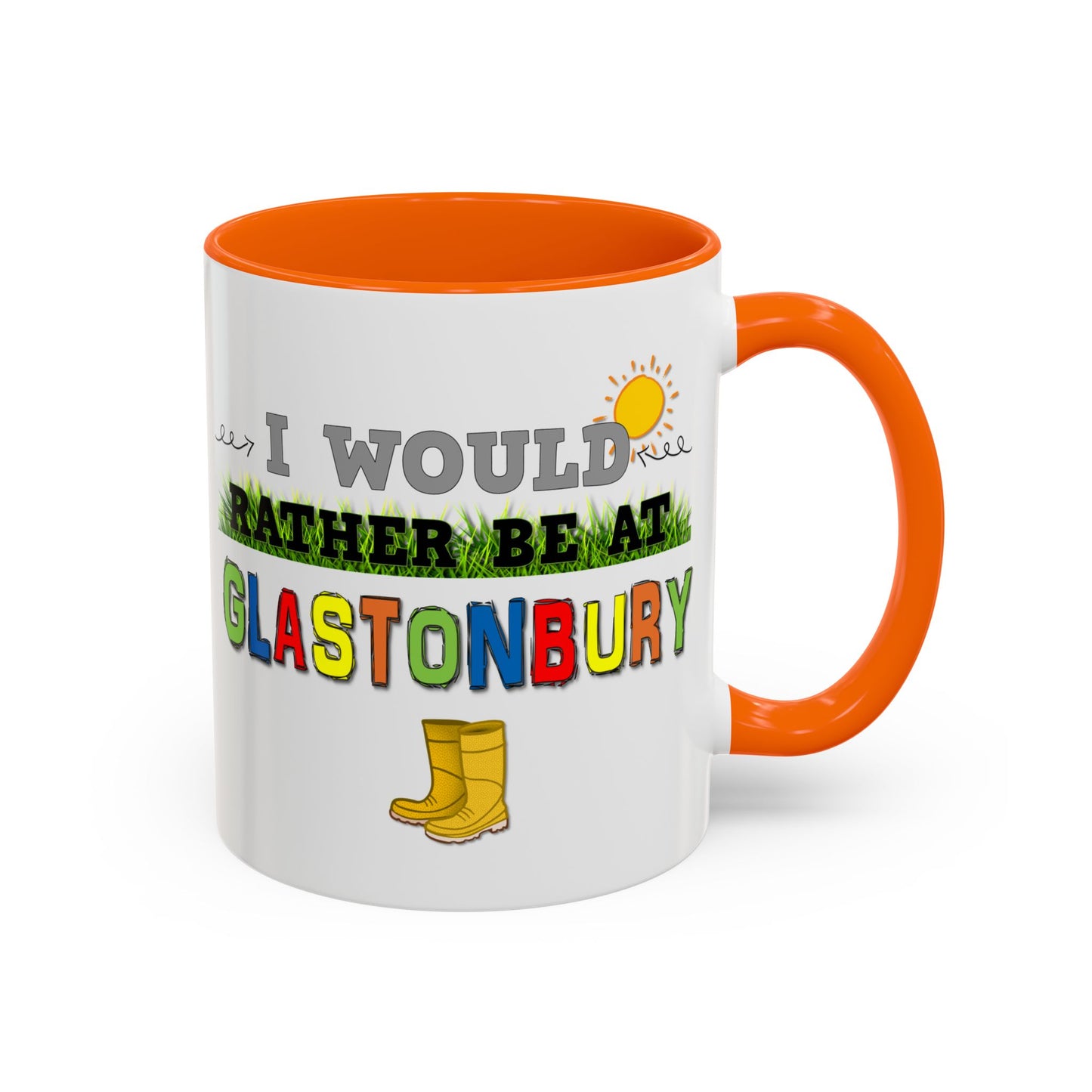 I Would Rather Be At Glastonbury Mug