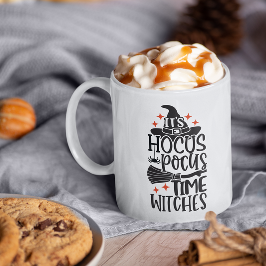 It's Hocus Pocus Time Witches Mug