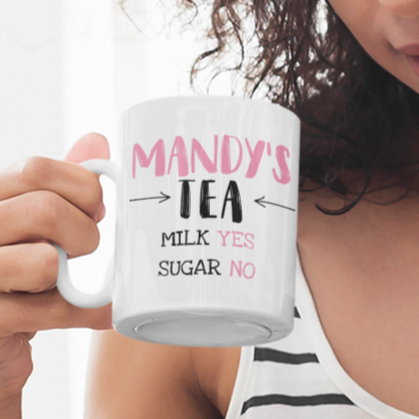 How I Drink Mine Personalise Tea Coffee Mug