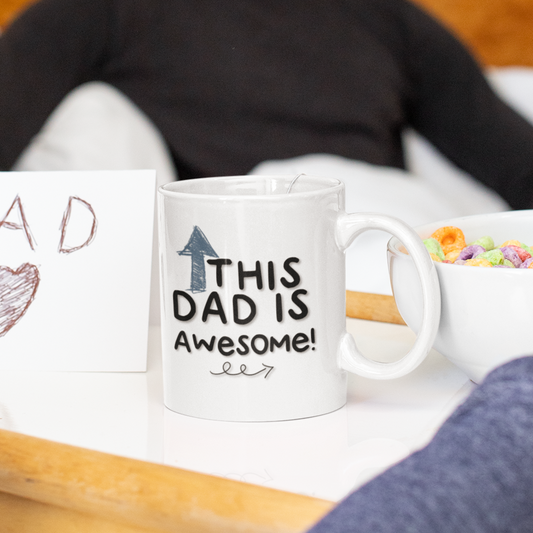 This Dad Is Awesome Mug