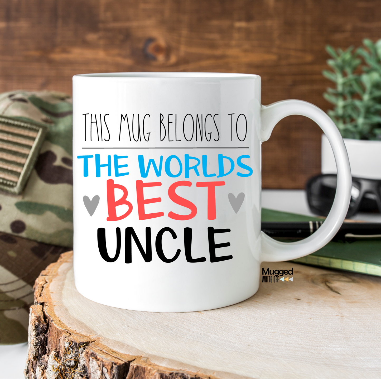 This Mug Belongs To The World's Best Uncle Mug - Mugged Write Off Limited