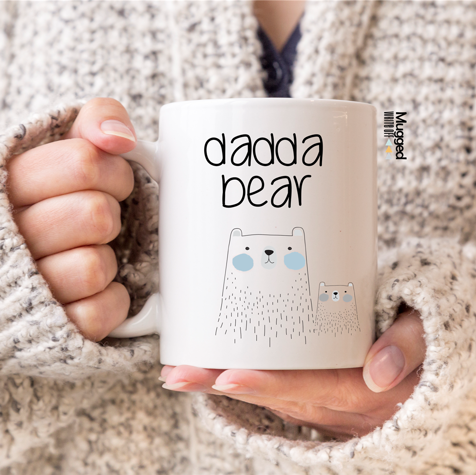 Dadda Bear & Baby Bear Mug - Mugged Write Off Limited