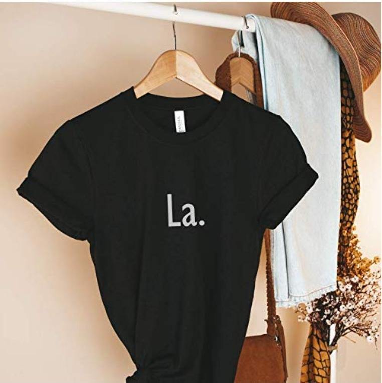 La. It's A Sin T Shirt - Mugged Write Off Limited