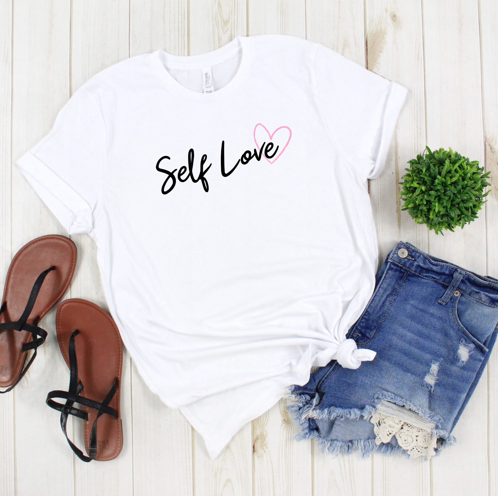 Self Love T Shirt - Mugged Write Off