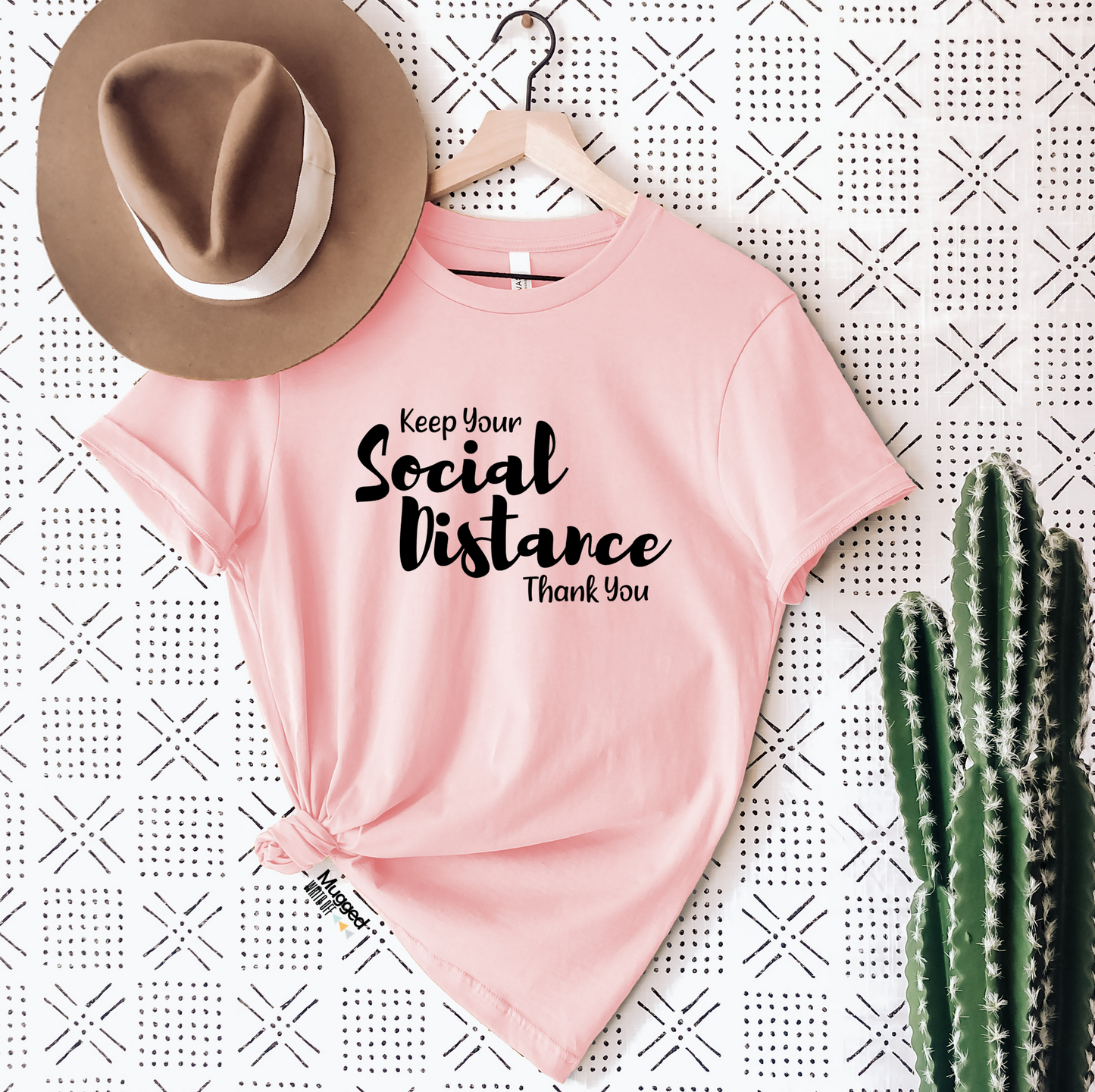 Keep Your Social Distance Thank You T Shirt - Mugged Write Off Limited